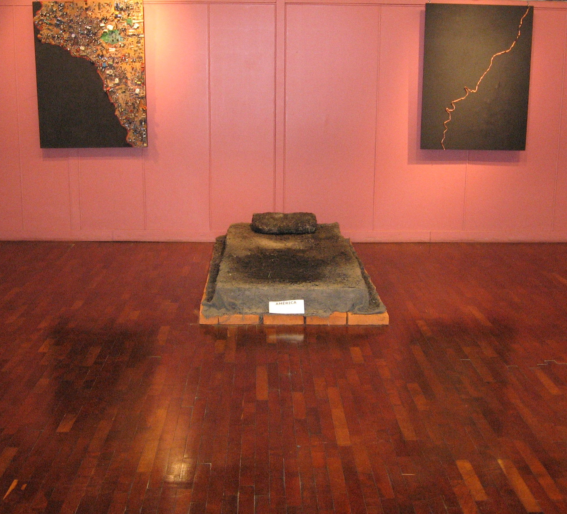 Tierra de america obra