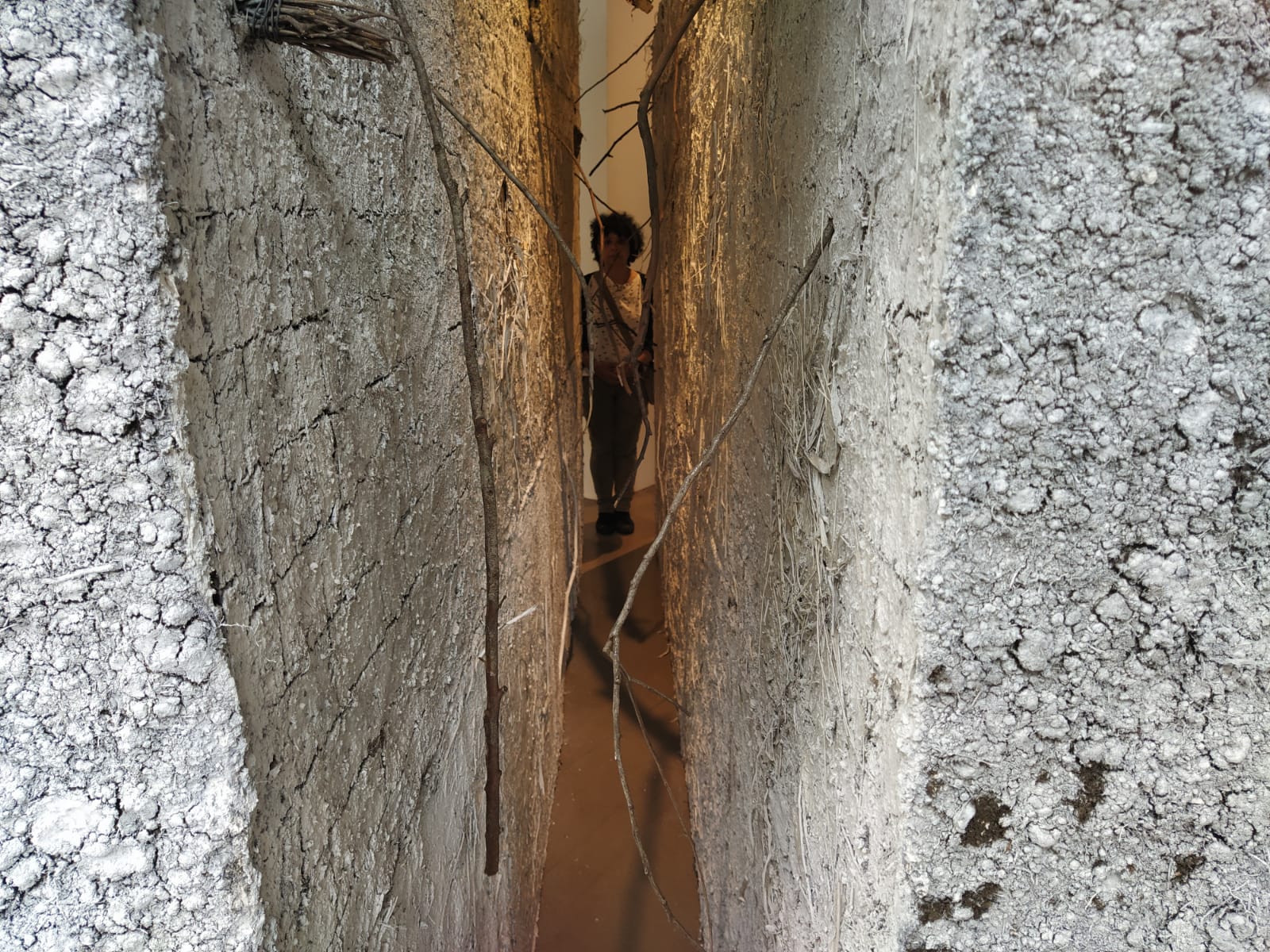 Muros rendija Obra Instalacion